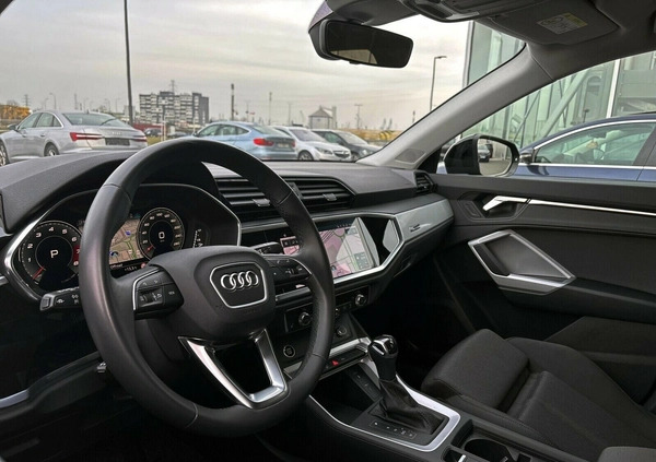 Audi Q3 cena 156900 przebieg: 38043, rok produkcji 2023 z Kępno małe 379